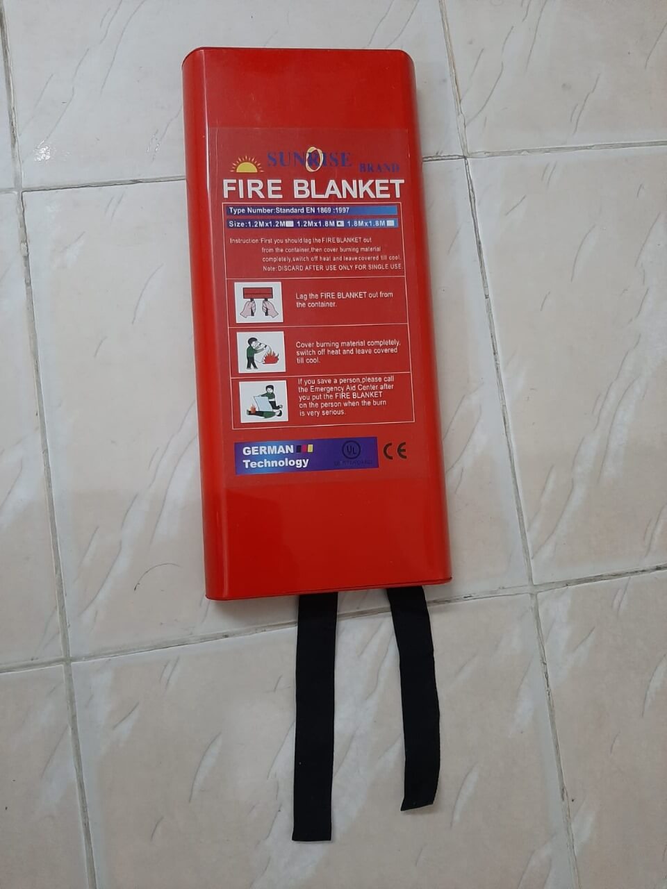 FIRE BLANKET-1.2*1.2 M - Global Smart Safety Solutions (G3S)